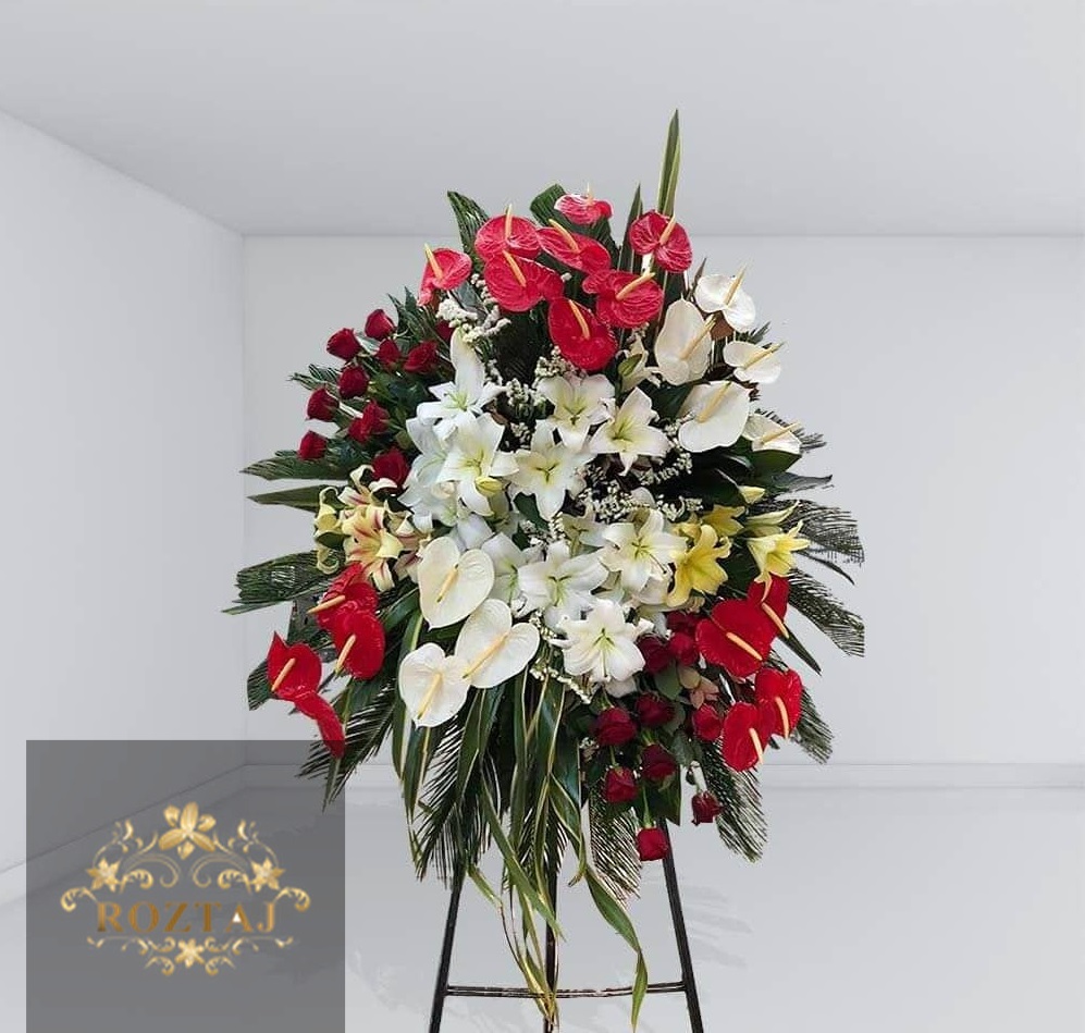 تاج گل افتتاحیه