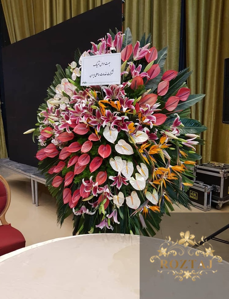 دسته گل کاغذ پیچ